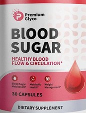 Premium Glyco Blood Health Support Dietary Supplement 30 Capsules