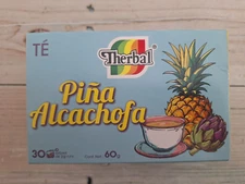 Te de piña con alcachofa avena te verde te rojo 30 tea bags Natural vegan