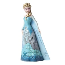 Jim Shore Disney Frozen Elsa Fortress of Frost Ice Castle Statue 4046035 NEW M