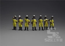 1/144 1/100 1/60 Scale Maintenance Ground Crew Scene Figures Miniature Model