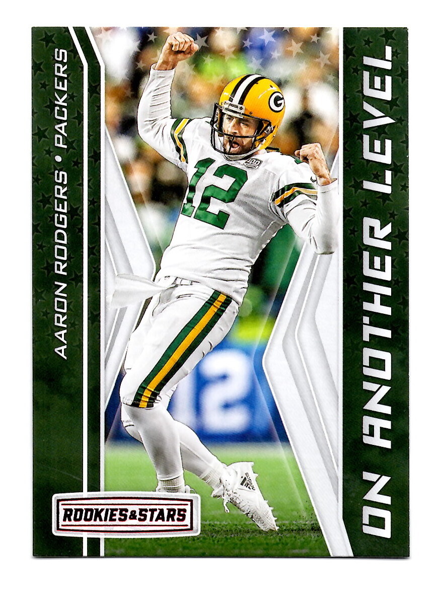 Aaron Rodgers Insert 2019 Rookies and Stars On Another Level #14 Football  Card | eBay