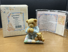 Cherished Teddies Patrick  Thank You for a Friend That's True   911410 NIB Vtg