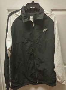 black nike windbreaker jacket mens