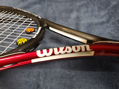 Wilson BLX Khamsin-Five 98 in Nice Condition (4 1/4 L2 Grip) | eBay