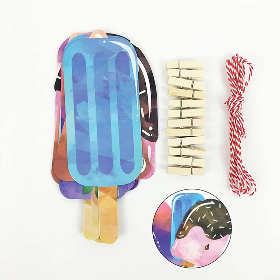 Guirnalda pancarta de paleta, Luau Hawaii playa verano fiesta telón de fondo decoración suministro Foto 3 de 4