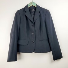 Body by Victoria Women's Black 3 Button Fully Lined Blazer Sz 4 NWOT