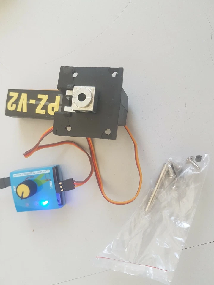 FMS Retract metal Fahrwerksmechanik servo für 1700mm EPO Flugzeug 1Paar PZ-V2 - Bild 2 von 3