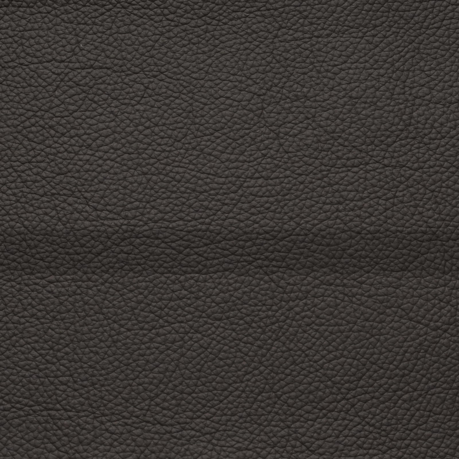 ScS Rafa Dark Grey Leather Piped Stitched Black Glides 3 Seater Sofa