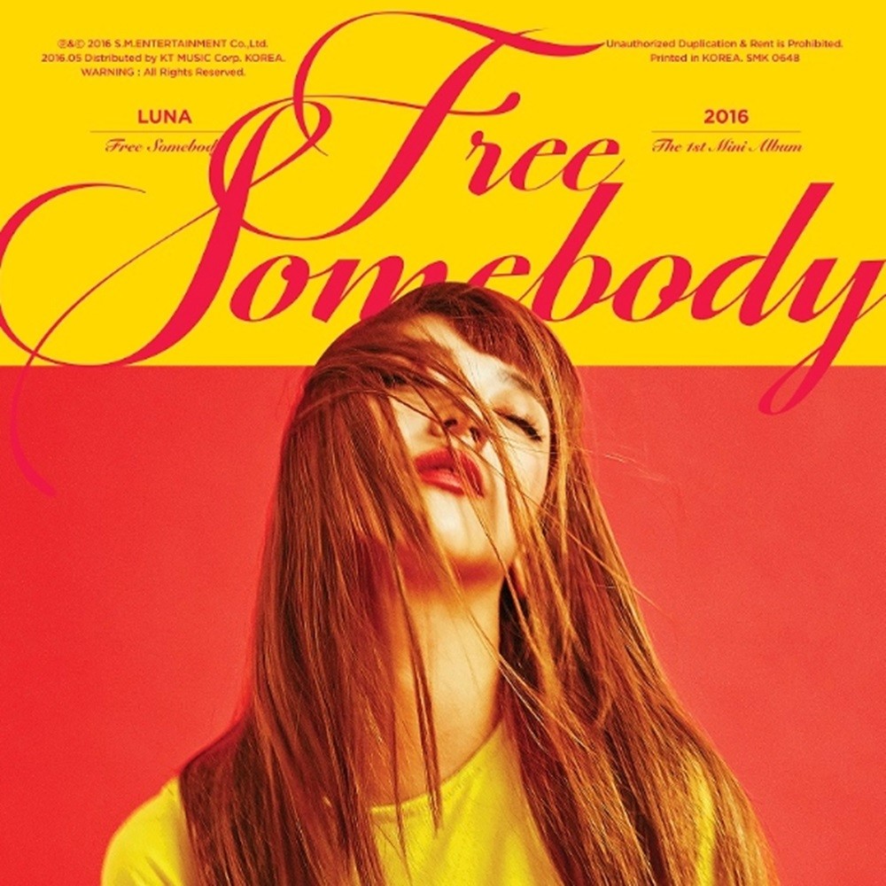 K-POP LUNA f(x) 1st Mini Album Free Somebody CD + 48p Booklet +