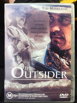 The Outsider DVD 1994 Grainger Hines Ted Markland Western Rare Aus