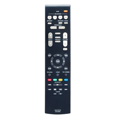 RAV552 ZW44660 Replace Remote Control for Yamaha AV Receiver HTR-2071 RX-V283BL