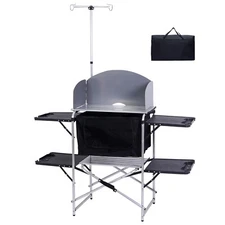 Camping Kitchen Station, Camp Kitchen, Camping Table, Camp Kitchen Cook Station