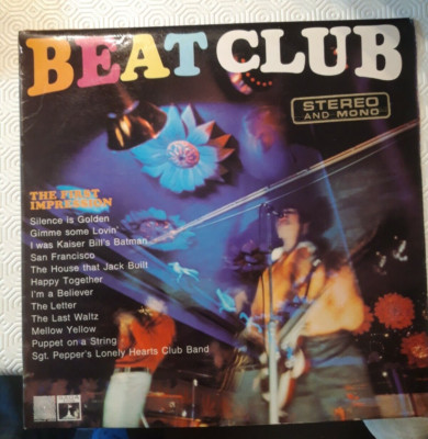 THE FIRST IMPRESSION BEAT CLUB VINYL LP 1968   vg+