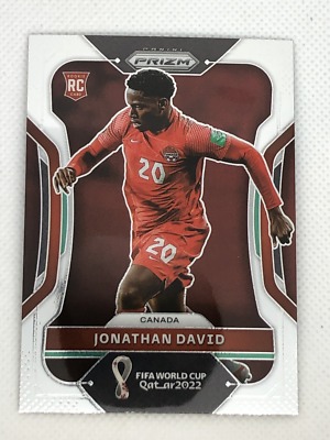 j david panini prizm Qatar RC 199シリ 2022 Panini Prizm World Cup | No. 49 Jonathan David Canada | RC