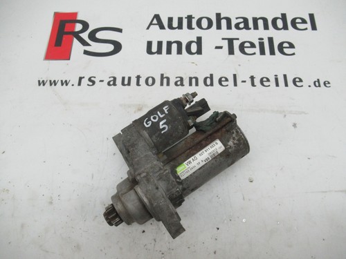 VW Golf 5 V 1K 03-09 Anlasser Starter 02T911023S Valeo