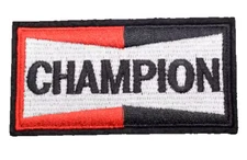 CHAMPION SPARK PLUG - Embroidered Iron-On/Sew-On Patch