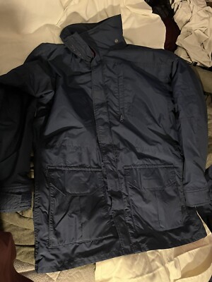 Vintage Columbia Sportswear Co Ski Jacket Sz Large Radial Sleeve Blue/red-used