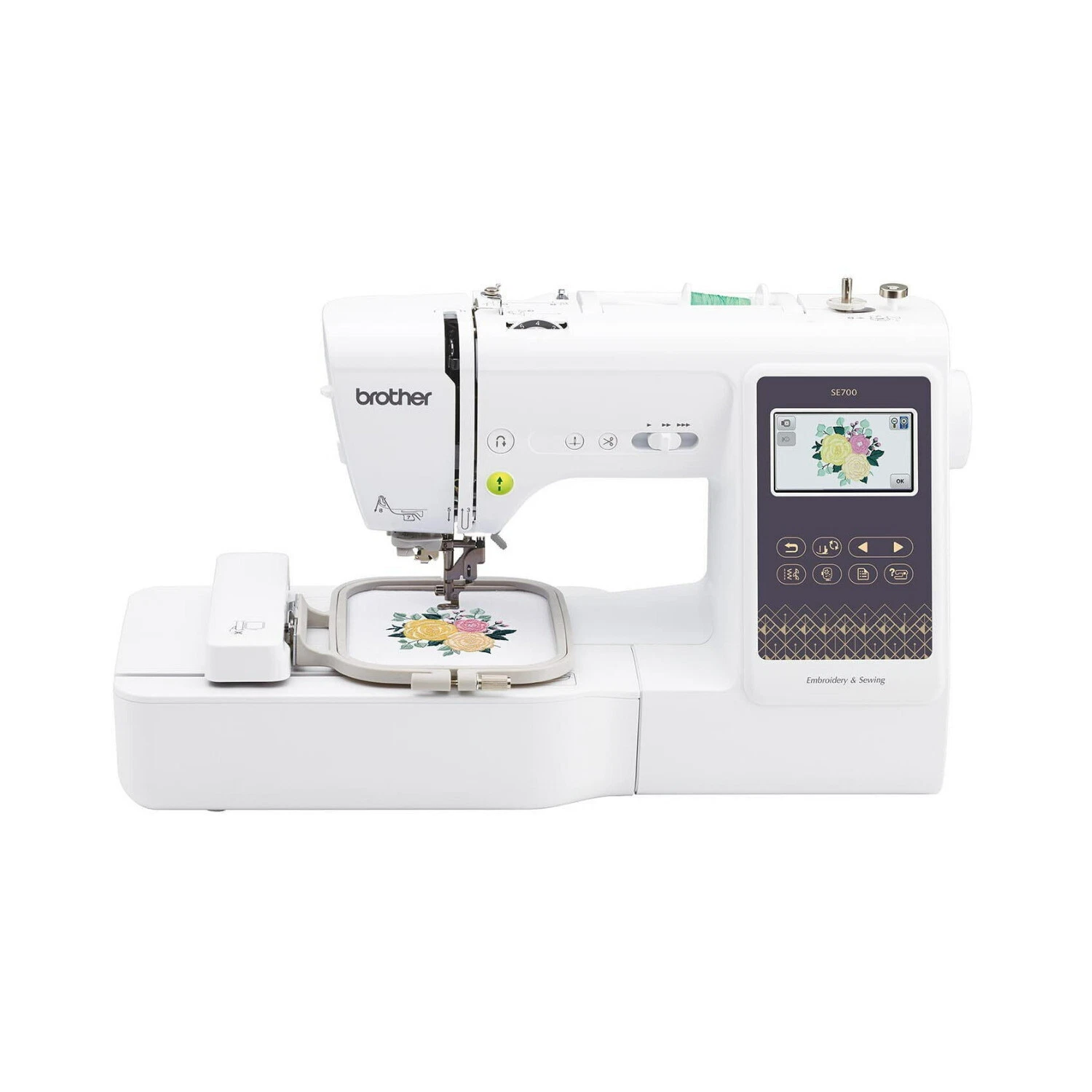Brother SE700 Elite Computerized LCD Touchscreen Sewing and Embroidery Machine Review