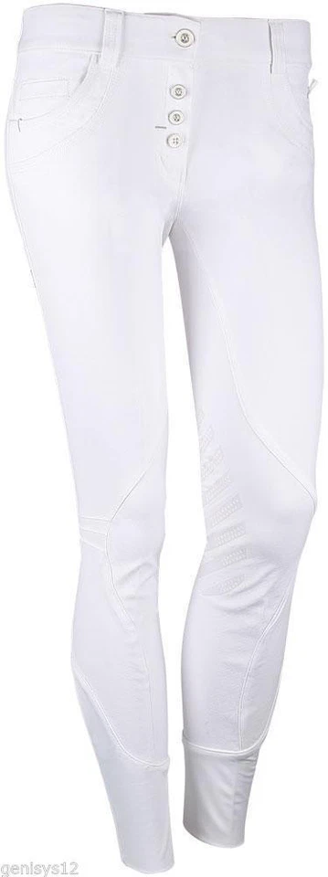 Harry's Horse Women's Tournament culottes Rimini blanc - Photo 1/1
