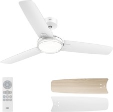 Ceiling Fan Quiet Bedroom DC Motor 22db Quick Install Modern