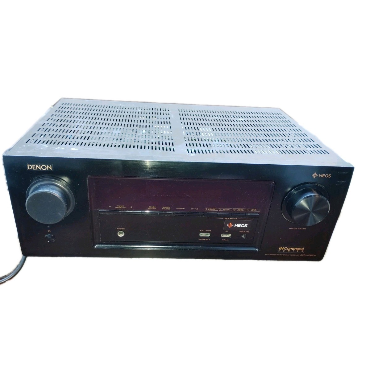 Denon AVR-X2400H, 4k HDR & Atmos / HEOS / AirPlay / WiFi