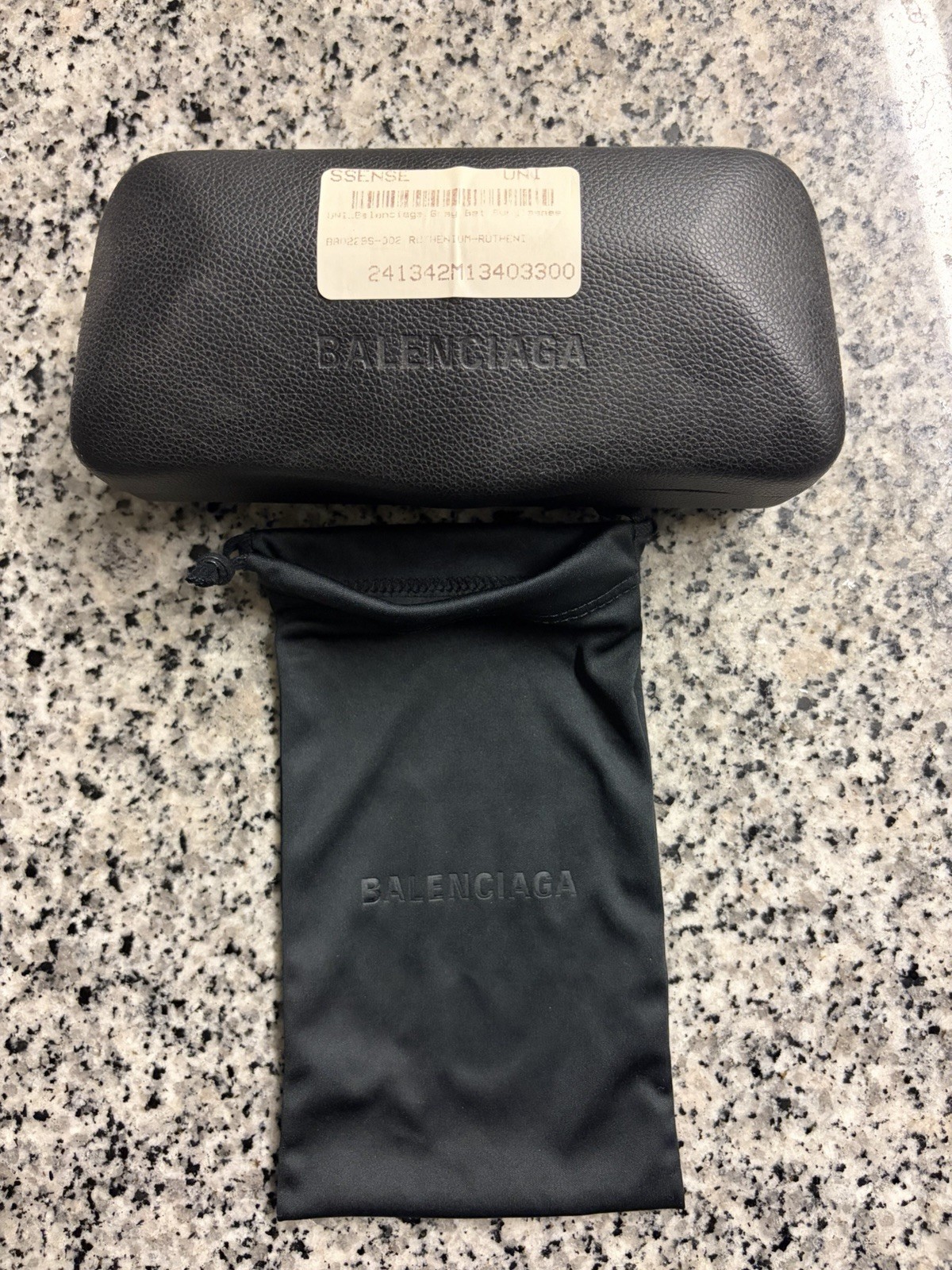 Balenciaga Reflective Gray Bat Sunglasses from Ssense Punk Gothic y2k eyewear thumbnail 5