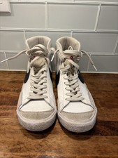 Nike BLAZER Hi top Logo Black 6Y