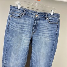 J. Jill Denim Relaxed Fit Boyfriend Jeans Womens 14R Mid Rise Stretch Cotton