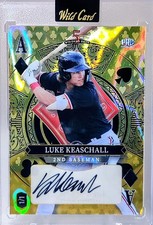 2024 Wild Card 5 Card Draw Baseball - Luke Keaschall - Gold Lava Auto - 1/1