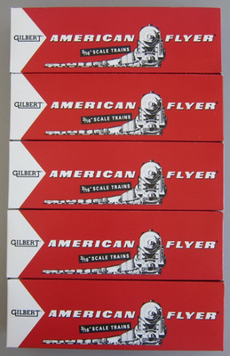 AMERICAN FLYER S 5ea. REPRODUCTION FREIGHT CAR BOXES-BEAUTIFUL! $12 SHIP!