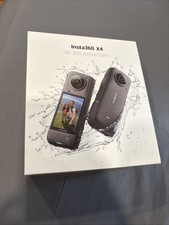 Insta360 X4 8K 360 Action Camera, Waterproof, Charger, Shock Case, Lens Case