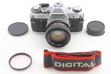  Near MINT Canon AE-1 35mm Film Camera FD 50mm F/1.4 S.S.C SSC Lens From JAPAN