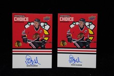 2025-26 UD Chicago Blackhawks Doug Gilmour Centennial Choice Auto #CS-DG  SSP