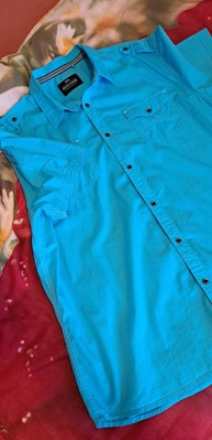 Hemd Herren Kurzarm von Much More Gr. 2XL