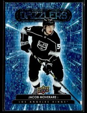 2022-23 Upper Deck Extended Series Dazzlers Blue #DZ-118 Jacob Moverare