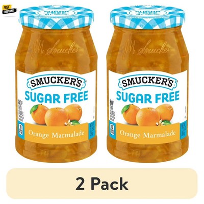 (2 pack) Smucker's Sugar Free Orange Marmalade, 12.75 oz