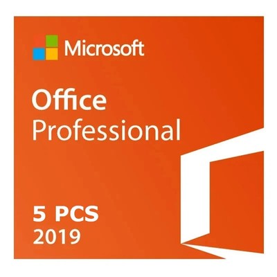 Microsoft Office 2019 Pro 5 PC Lifetime for Windows