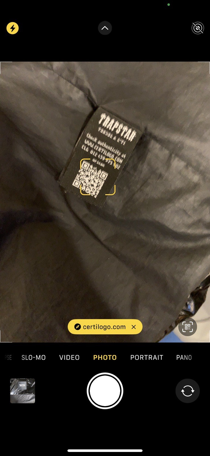 Trapstar Irongate T 2-Tone Puffer Black image 10