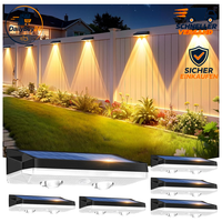 Solarlampen 6 StüCk FüR AußEn Garten Wandleuchte Solarlicht Terrasse