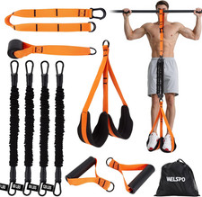 Pull up Assistance Bands with 4 Heavy Duty Resistance Bands for Pull up Bar Work