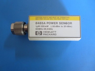 QTY 1 HP Agilent Keysight 8485A Power Sensor, -30 to +20 dBm, 50 MHz to 26.5 GHz