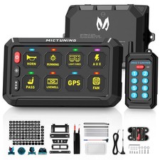 Wireless Rgb 8 Gang Switch Panel Remote Control Relay System For Truck Offroad Wireless Rgb 8 Gang Switch Panel Remote Control Relay System For Truck Offroad