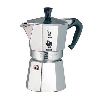 Bialetti Moka Kaffeekanne R Restyling 3 Tassen Aluminium 2306003