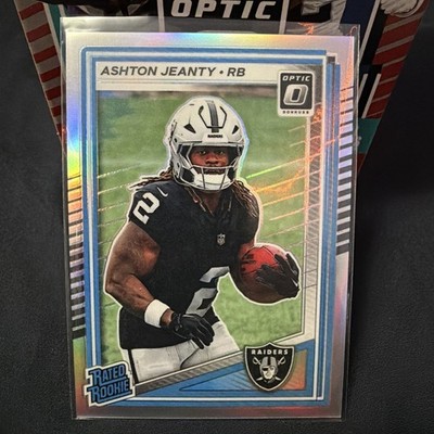 2025 Donruss Optic - Ashton Jeanty Rated Rookie #202 Silver Holo Prizm (RC)
