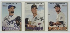 2016 Topps Heritage High Number Dillon Gee Ryan Vogelsong Tyler Chatwood 14lm