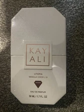 Huda Beauty Kayali Utopia Vanilla Coco 21 Intense EDP  1.7 oz. 50 Ml New Sealed.
