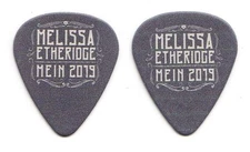 Melissa Etheridge M.E.I.N. Fan Club Gray Guitar Pick - 2019