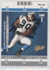 2004 Fleer Authentix Julius Peppers #23 HOF 05cx