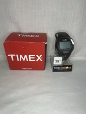 Timex T5K608 Full-Size Ironman Essential 10 Black Resin Digital Men's Watch