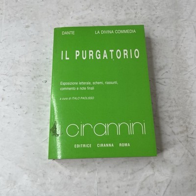 DANTE ALIGHIERI - LA DIVINA COMMEDIA, IL PURGATORIO - ed ciranna
